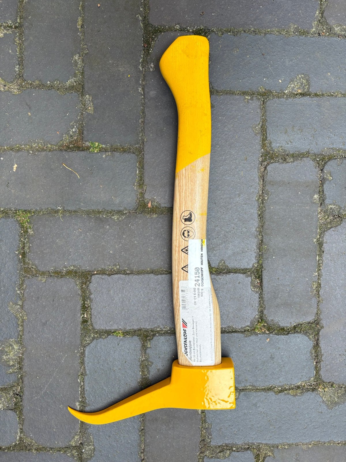 Ochsenkopf Handsappie met houten steel prima staat, Ophalen, Zo goed als nieuw