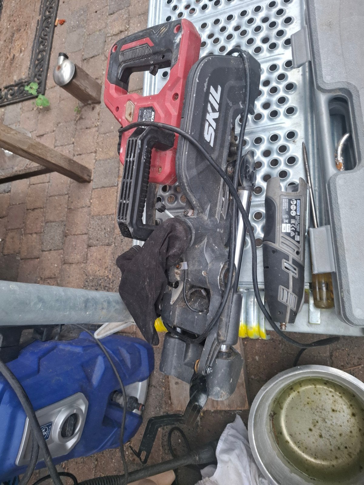 SKIL Lintzaag - Krachtige zaag voor diverse klussen, Doe-het-zelf en Verbouw, Gereedschap | Zaagmachines, Gebruikt, 70 mm of meer