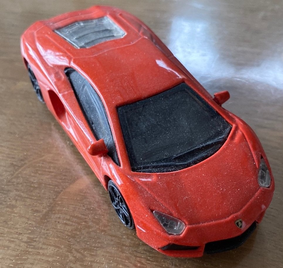Bburago lamborghini aventador lp700-4, Ophalen of Verzenden, Zo goed als nieuw, Auto, Overige merken