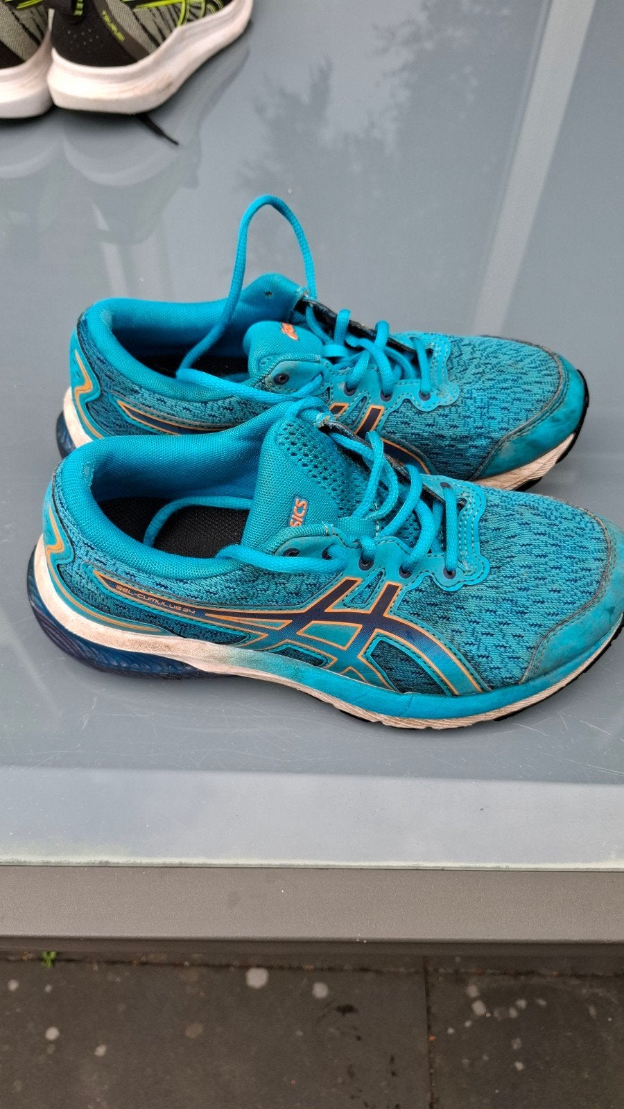 Asics hardloopschoenen maat 39, Ophalen of Verzenden, Gebruikt, Hardloopschoenen, Asics