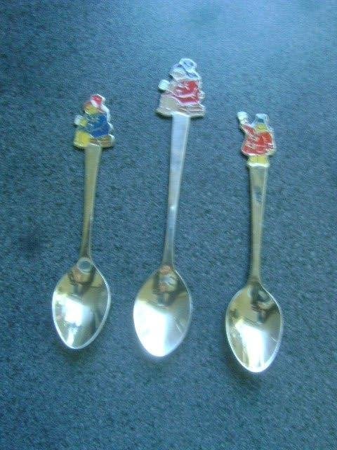 Set van 3 Paddington Beer lepeltjes - P&A Co Ltd 1998, Verzamelen, Ophalen of Verzenden, Zo goed als nieuw