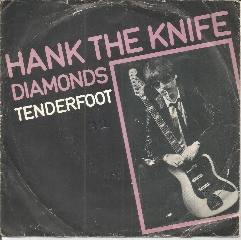 Hank The Knife ‎– Diamonds (1980), Fotohoes, 7 inch, Ophalen of Verzenden, Zo goed als nieuw
