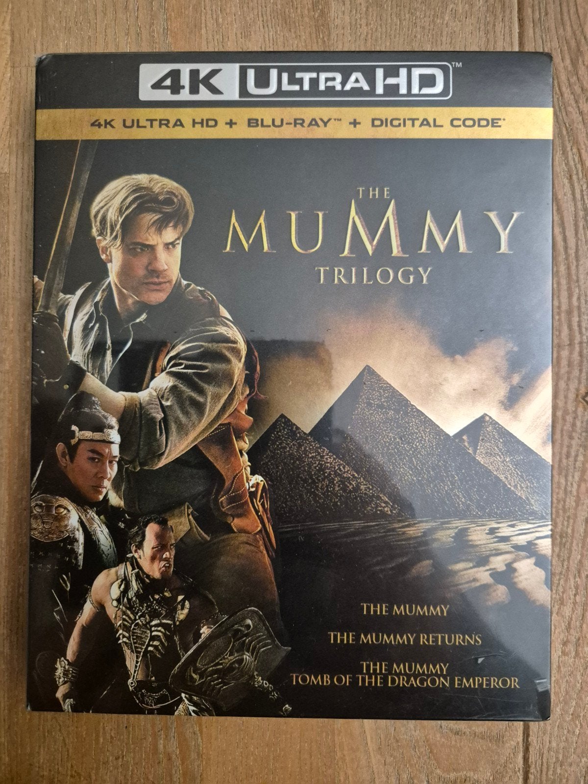 The Mummy Trilogie 4K Ultra HD + Blu-ray Boxset [US], Avontuur, Engels, Boxset, Nederlands