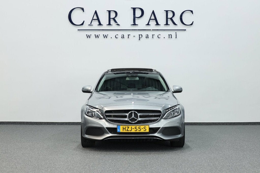 Mercedes-Benz C-klasse 250 Prestige LED/SFEER/PANORAMADAK/LE, Auto's, Mercedes-Benz, Automaat, Euro 6, 4 cilinders, Leder