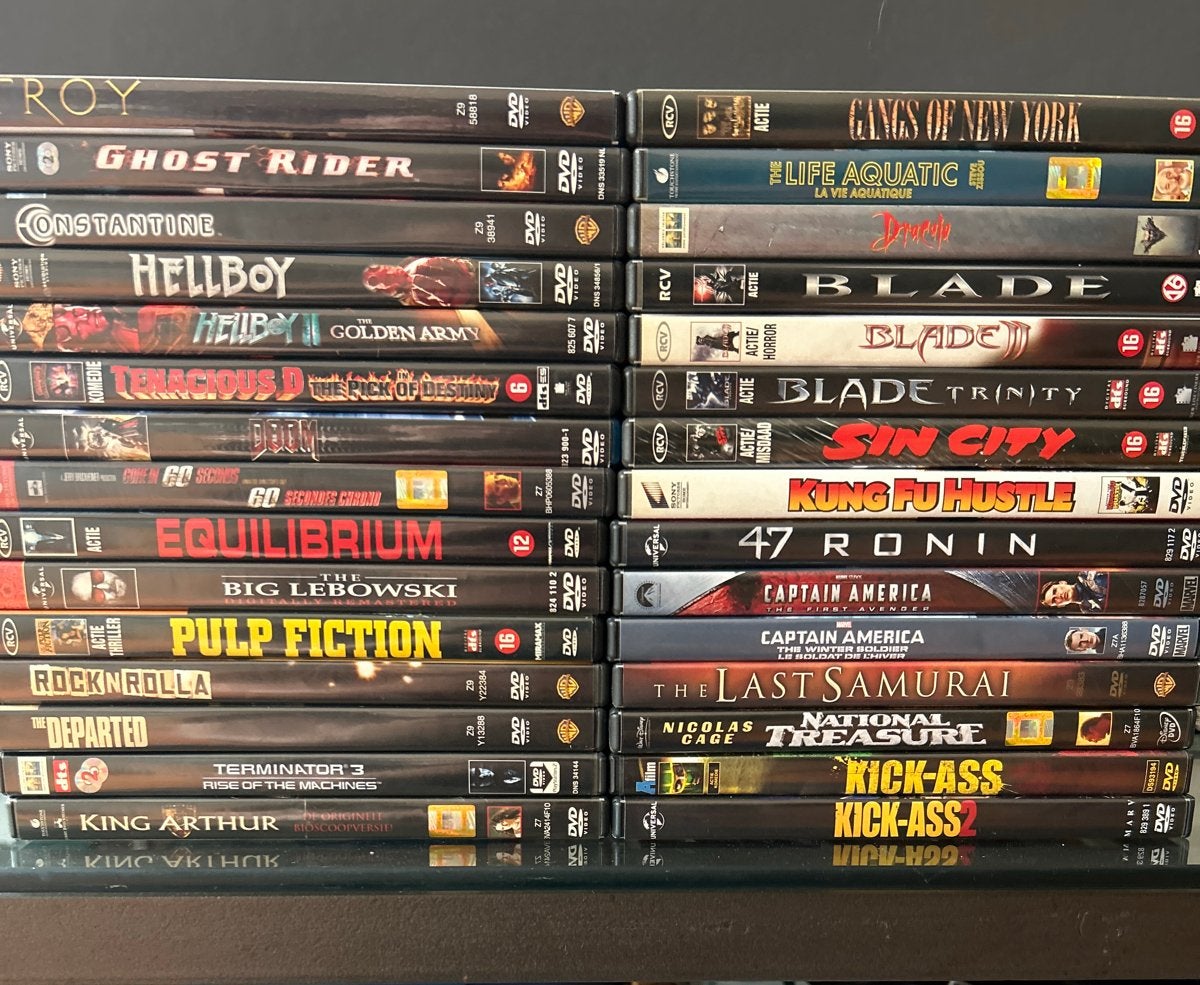 Grote collectie(64) DVD films en blu-ray(4), Vanaf 16 jaar, Nederlands, Ophalen of Verzenden, Inclusief doosje