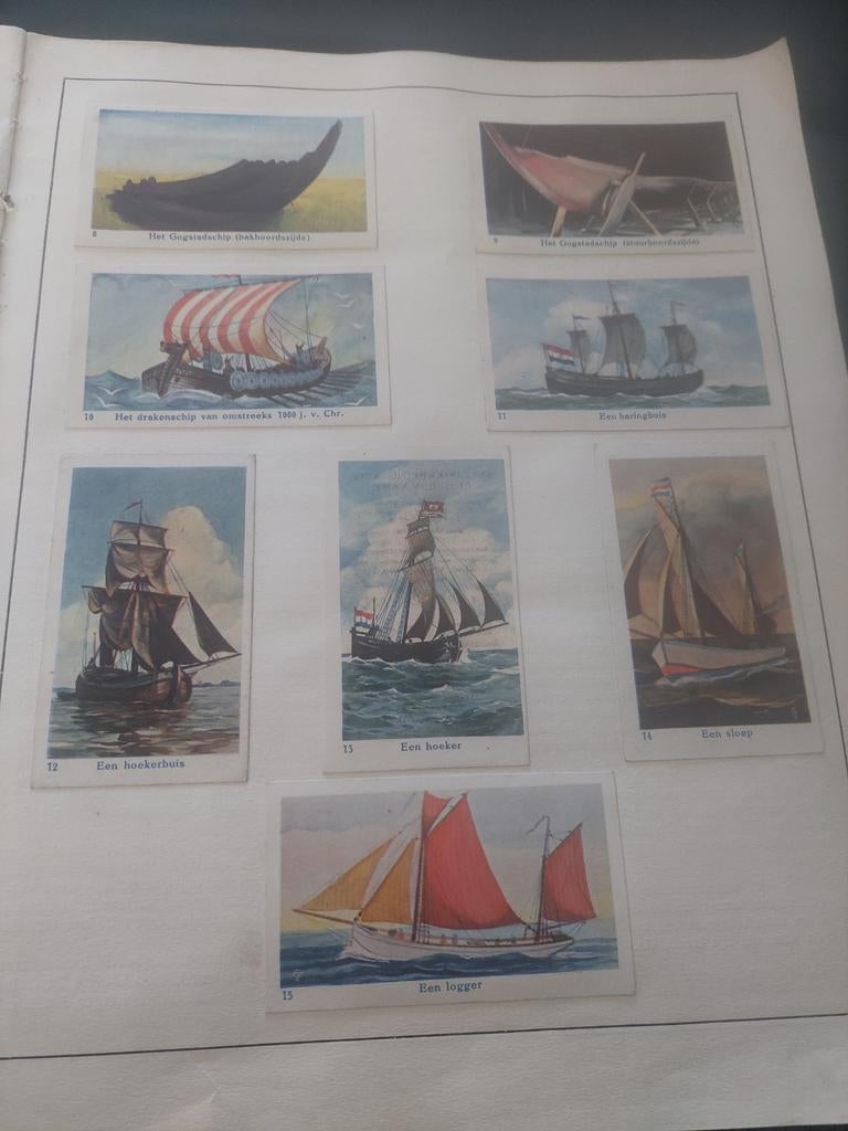 Het Schip plaatjesalbum 1928 door P.Hofman, Ophalen of Verzenden, Gelezen