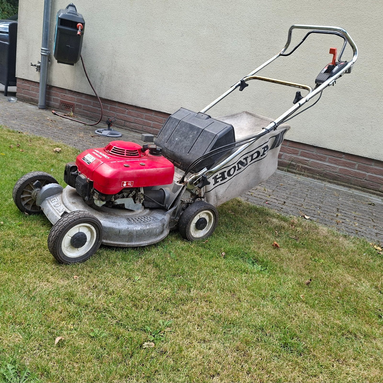 mooie honda benzine maaier, Ophalen, Gebruikt