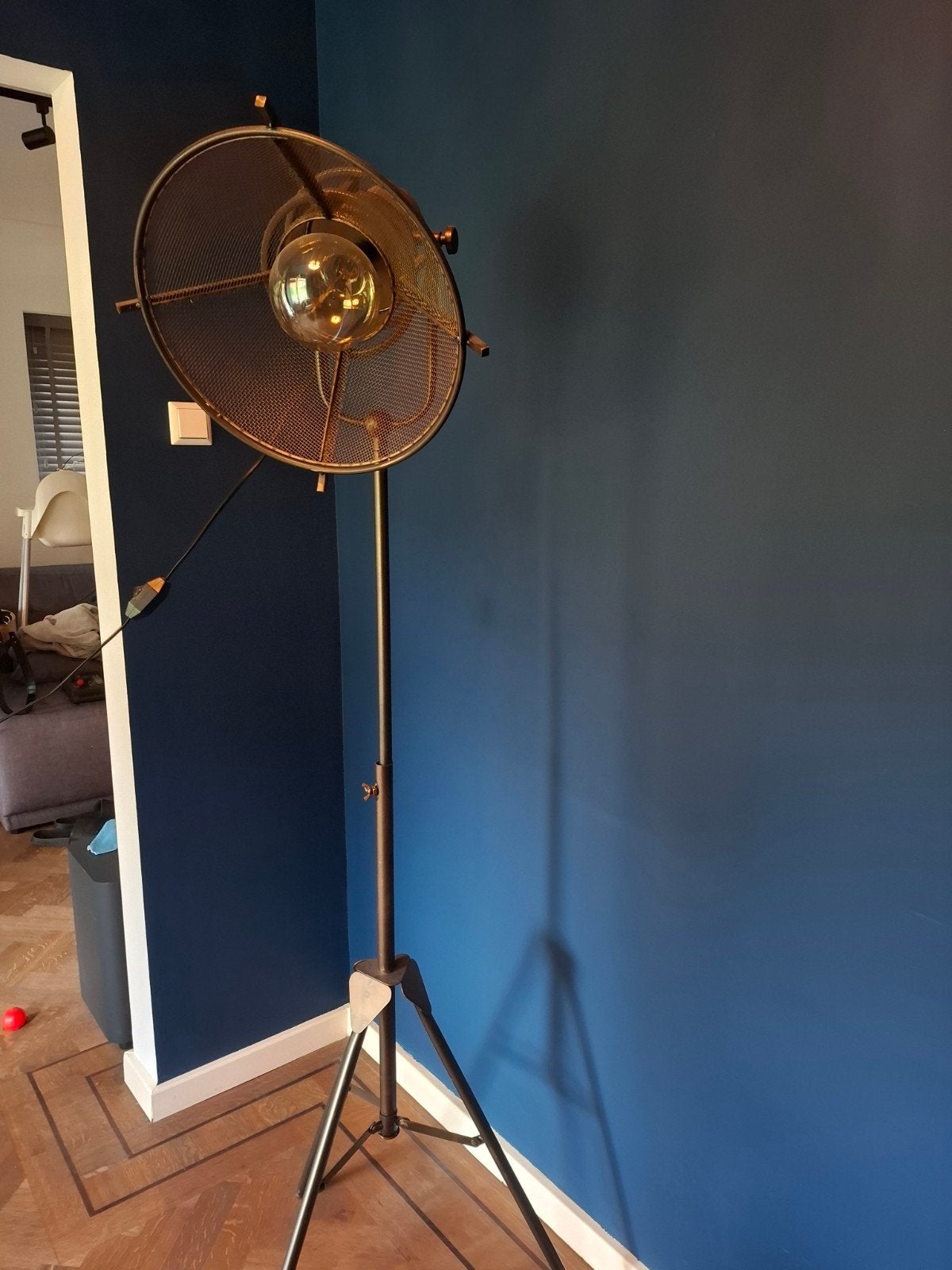 dimbare staande lamp, Ophalen, Zo goed als nieuw, 150 tot 200 cm