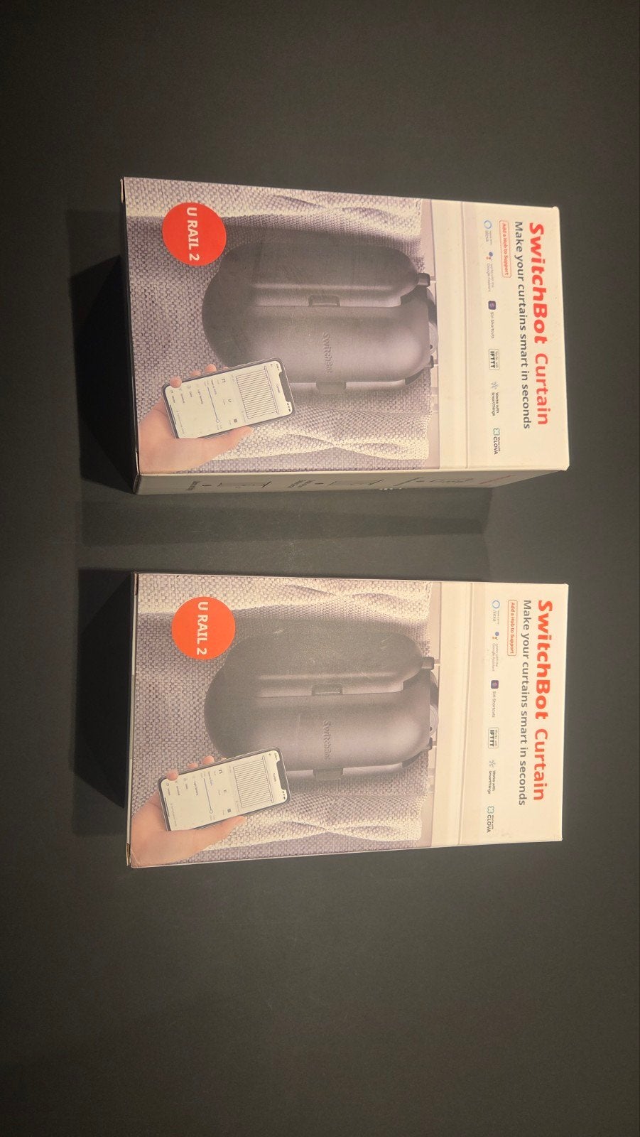 2x SwitchBot Curtain Zwart - Maak je gordijnen slim!, Ophalen of Verzenden, Zo goed als nieuw