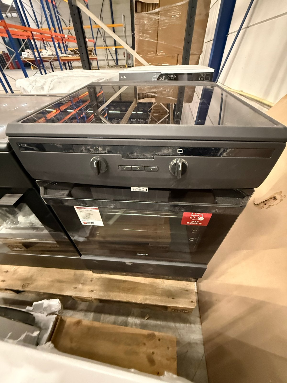 Inventum VFI6042ZWA Vrijstaand Inductie Fornuis met Oven, Witgoed en Apparatuur, Ophalen, 60 cm of meer, Nieuw, 4 kookzones