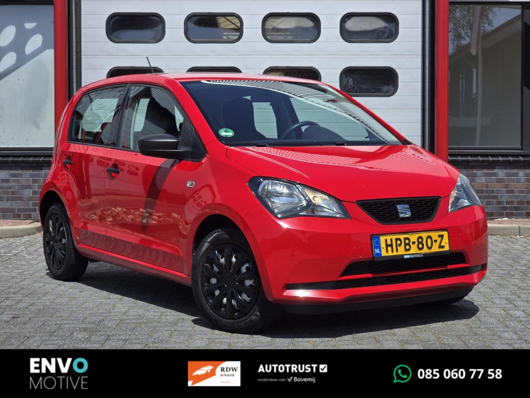 Seat Mii 1.0 Reference Airco/Centr.Ver/APK mei 2027/5-deurs, Voorwielaandrijving, Euro 5, Stof, Gebruikt