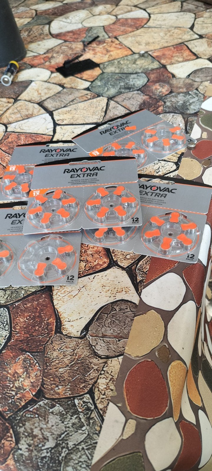 Rayovac Extra gehoorapparaat batterijen - Type 13 (12-pack), Ophalen of Verzenden, Nieuw