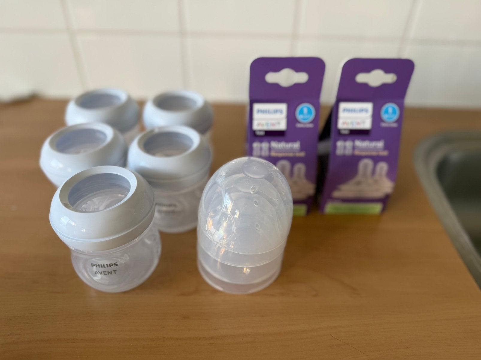Philips avent flessen, Nieuw, Inclusief flessen, Babyfles, Philips Avent