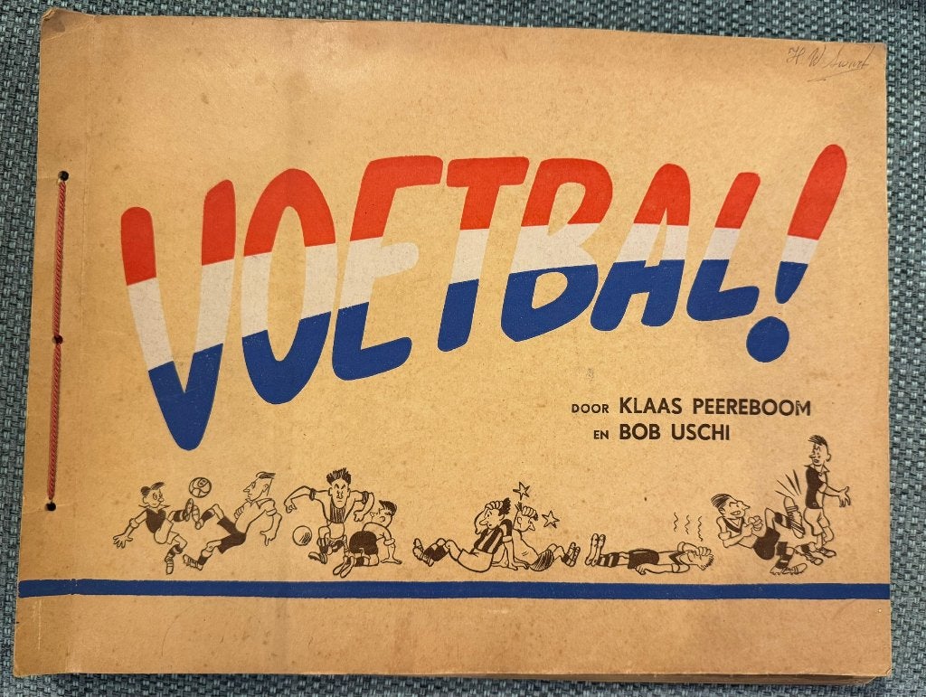 Voetbal! Verzamelplaatjes Zeepfabrieken v/h Haas Brero 1949, Ophalen of Verzenden, Zo goed als nieuw, Overige typen