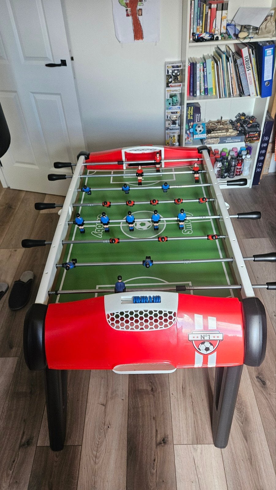smoby stevige voetbaltafel, Ophalen, Zo goed als nieuw