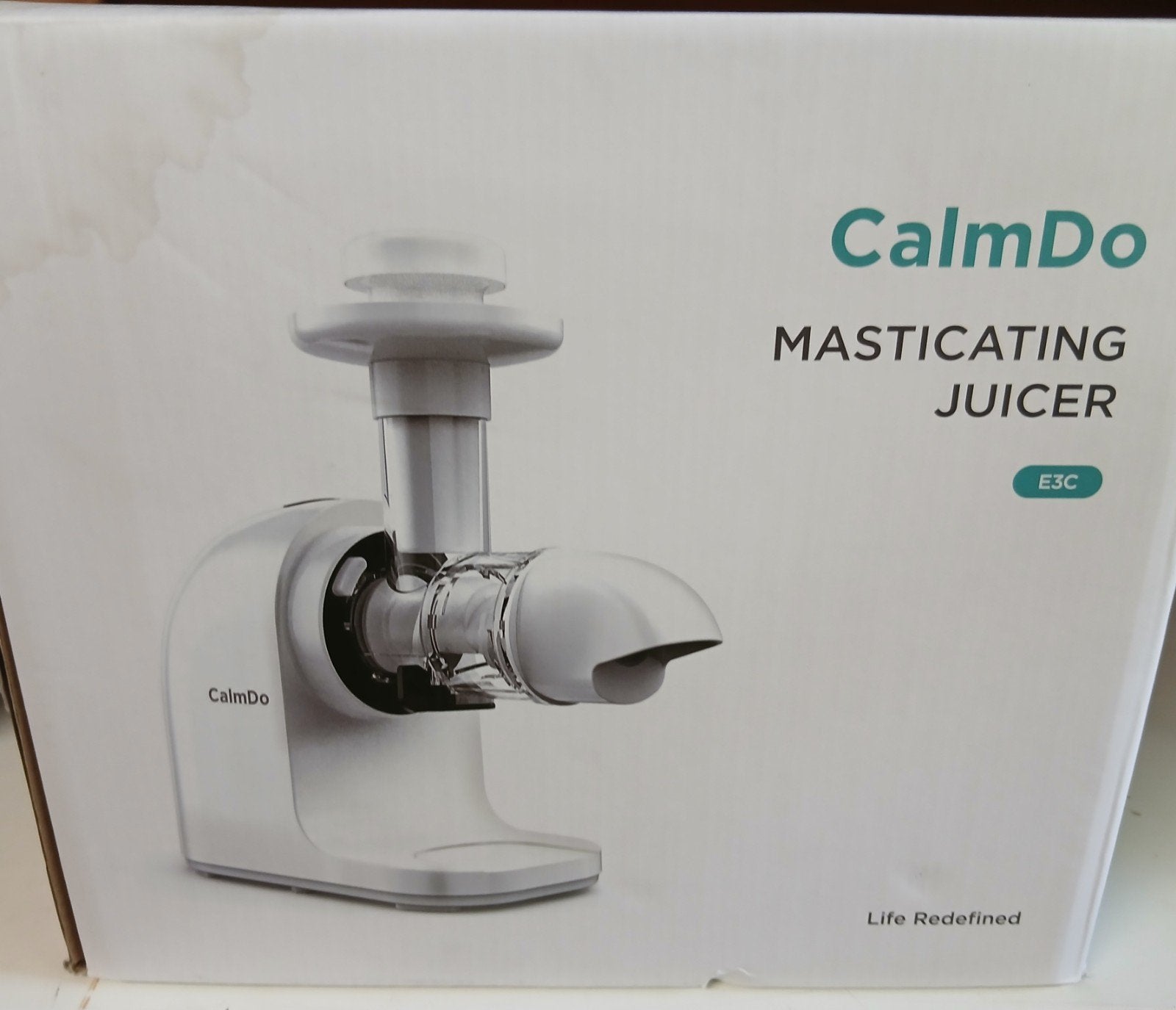 calmdo maticating juicer e3c nieuw slowjuicer, Ophalen of Verzenden, Nieuw, Slowjuicer