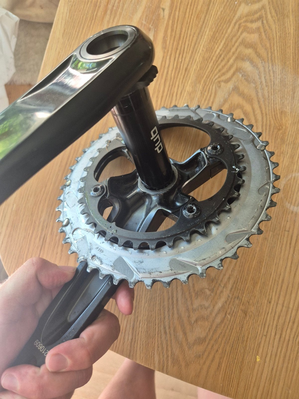 SRAM Rival Crankstel 172.5mm 48/35t, Crankstel of Pedalen, Gebruikt, Ophalen of Verzenden, SRAM