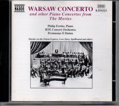 Pianoconcertos from the Movies: Addinsell, Rosza, Herrmann, Ophalen of Verzenden, Modernisme tot heden, Zo goed als nieuw, Orkest of Ballet