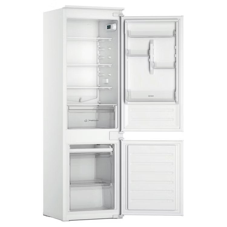 Indesit Fridge double door, 200 liter of meer, Verzenden, 160 cm of meer, Zo goed als nieuw