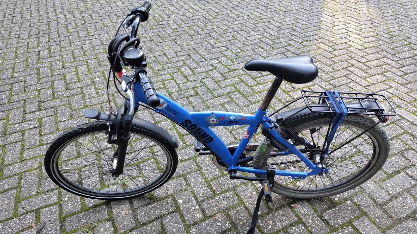 24 inch kinderfiets Bike Fun Kids "Sound" kinderfiets – Shim, Fietsen en Brommers, Ophalen, Gebruikt, Terugtraprem, 20 inch of meer