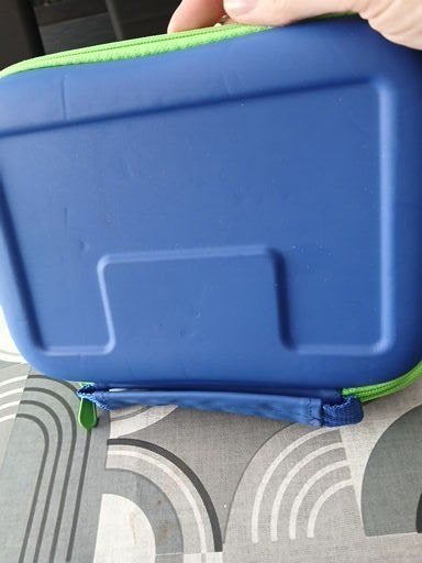 blauwe computer tasje voor kleine computer, Computers en Software, Laptoptassen, Overige typen, Ophalen of Verzenden, Zo goed als nieuw