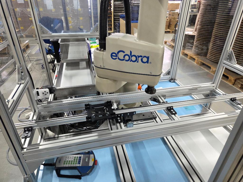 Omron Adept cobra s600 Pro robot & Anyfeeder SX240, Ophalen