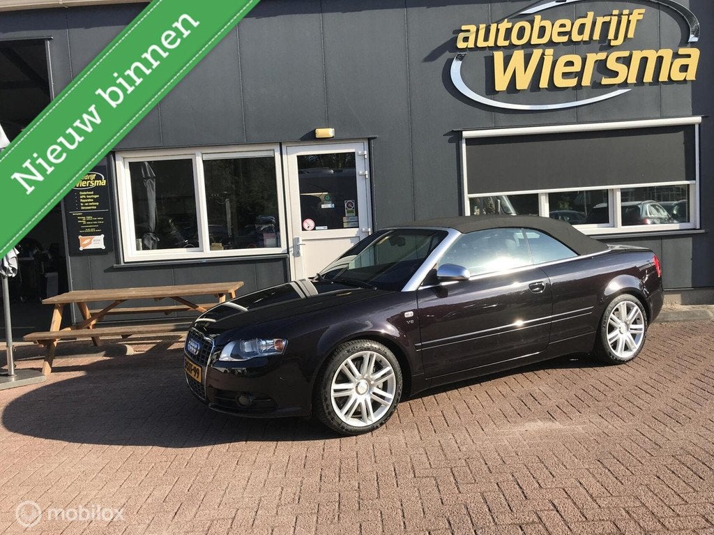 Audi S4 4.2 V8 S4 quattro Pro line, Auto's, Audi, Automaat, Parkeersensor, Gebruikt, Cabriolet