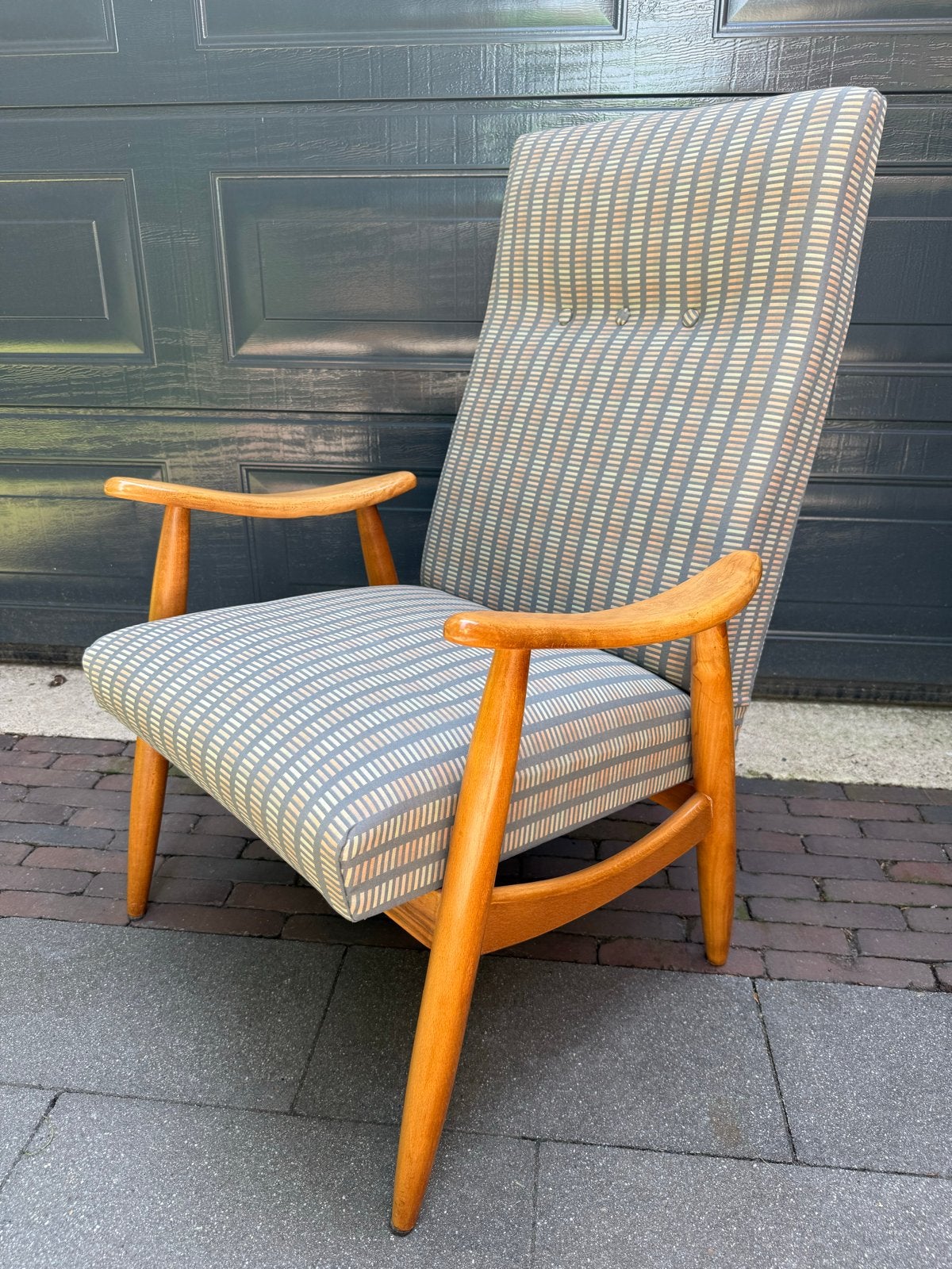 Van Teeffelen relaxfauteuil - Vintage design stoel