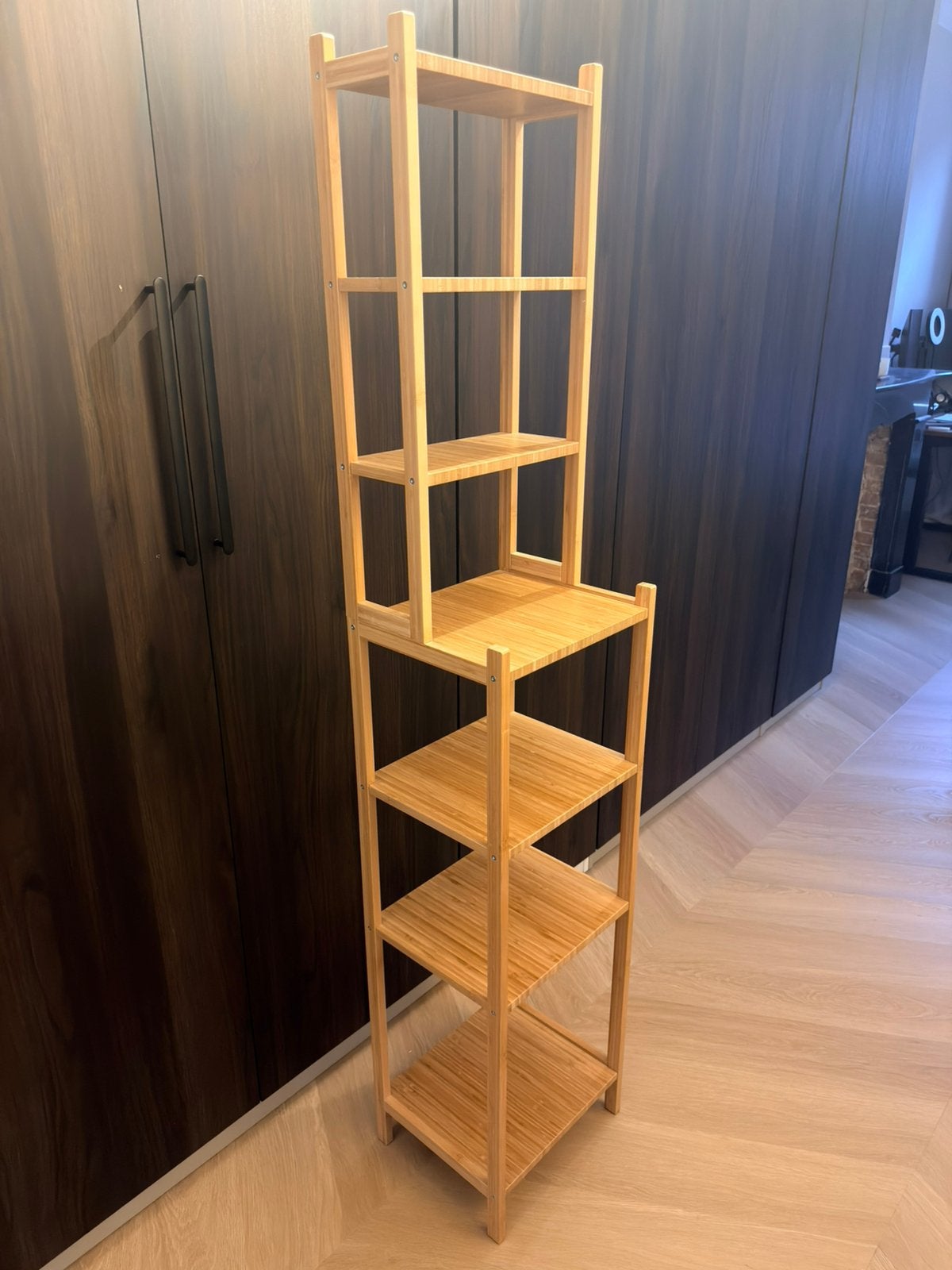 IKEA Ragrund bamboe kast zgan, Ophalen, Zo goed als nieuw