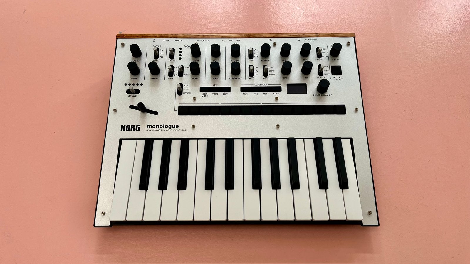 Korg Monologue Analoge Synthesizer, Korg, Zo goed als nieuw, Met midi-aansluiting, Overige aantallen