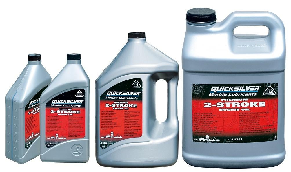 Quicksilver Tcw 3 olie (2 takt) + acc voor buitenboordmotor., Watersport en Boten, Ophalen of Verzenden, Nieuw, Motor en Techniek