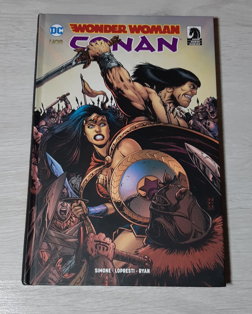 Wonderwoman / Conan : Lion Comics Hardcover OOP, Eén comic, Verzenden, Zo goed als nieuw, Europa