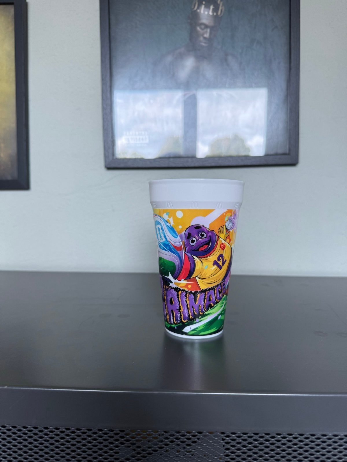 McDonald's Grimace Shake beker, Ophalen of Verzenden, Zo goed als nieuw