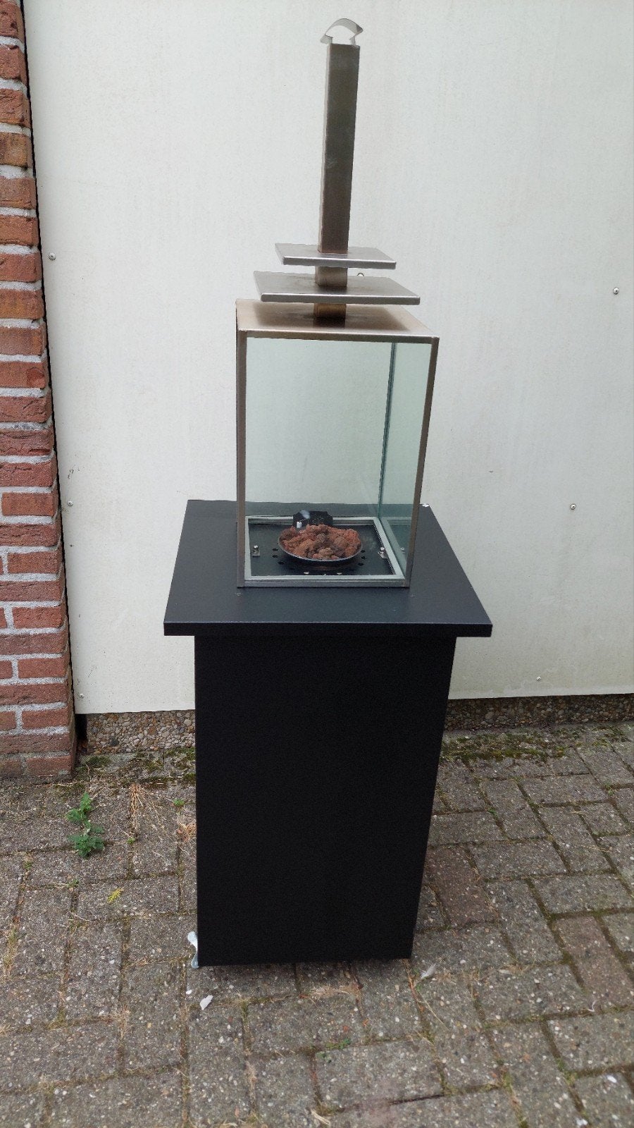 Terras of winkelstraat sfeerlicht., Tuin en Terras, Ophalen, Zo goed als nieuw