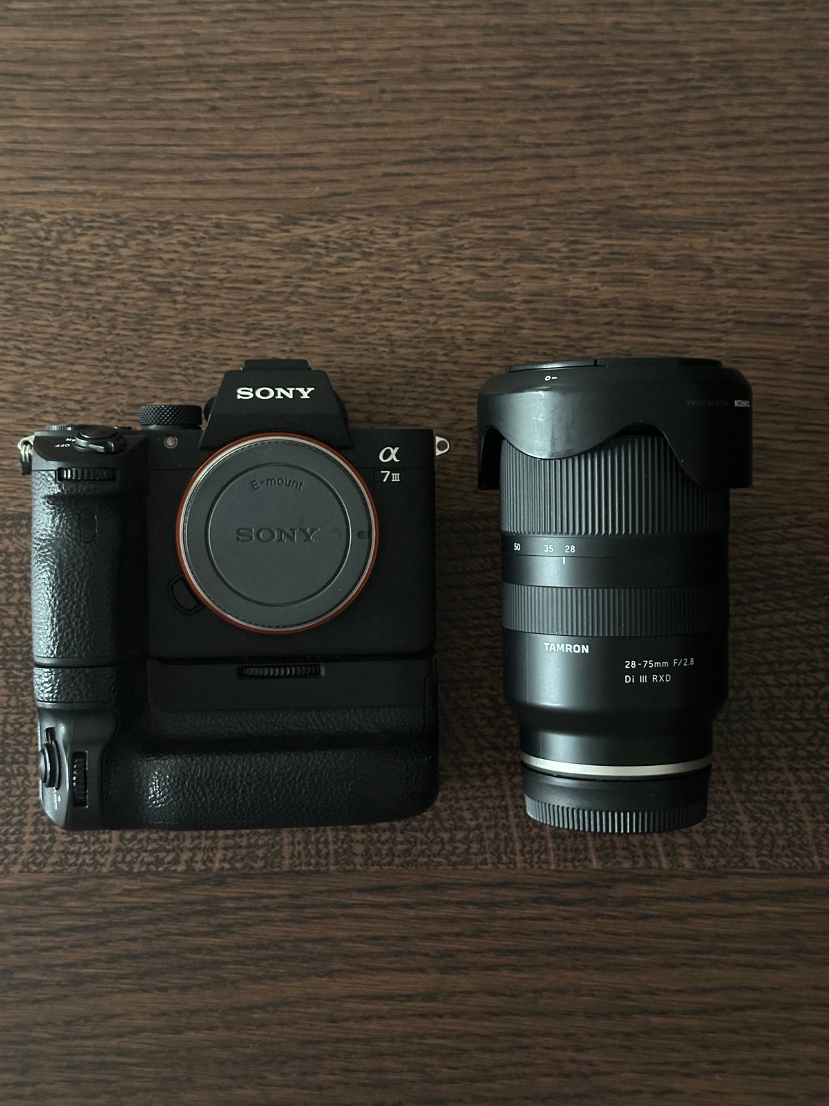 Sony A7 III met Tamron 28-75mm f/2.8 lens, Audio, Tv en Foto, Ophalen, Beeldstabilisatie, Zo goed als nieuw, 4 t/m 7 keer