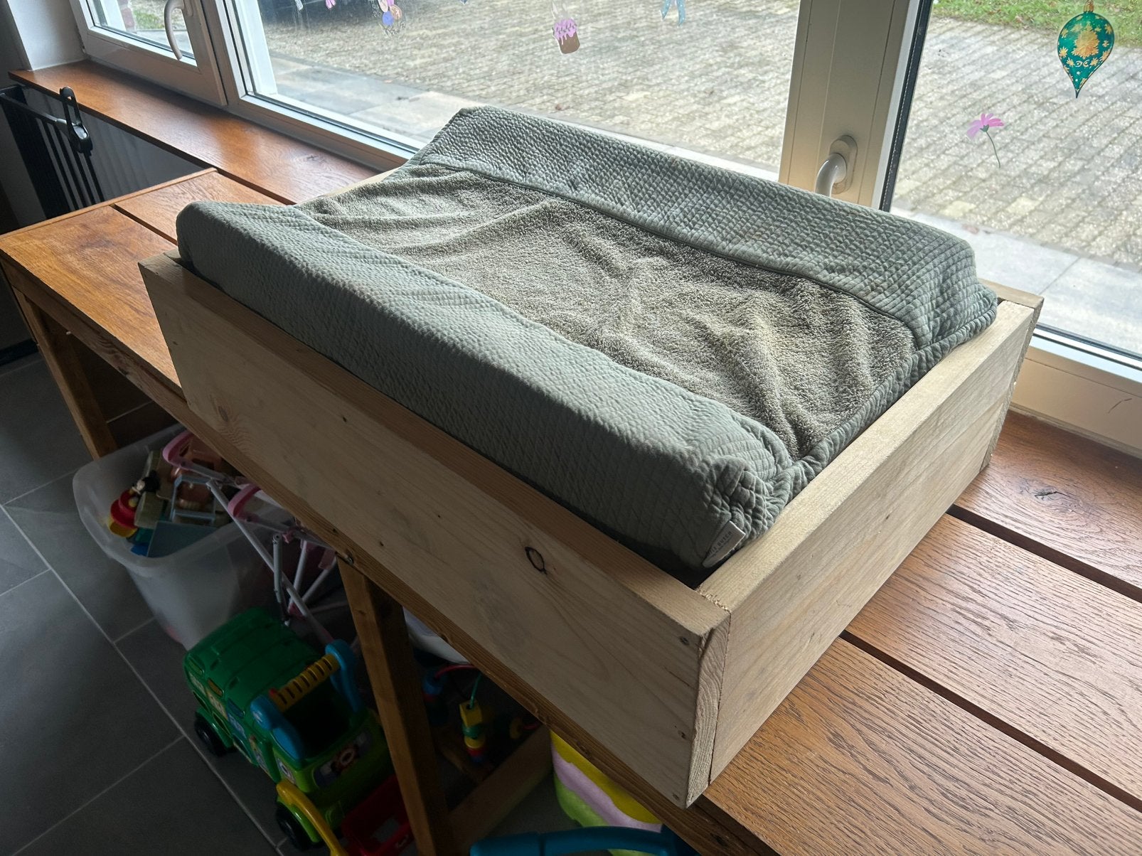 Aankleedkussen verhoger, Ophalen of Verzenden, Zo goed als nieuw, Jongetje of Meisje