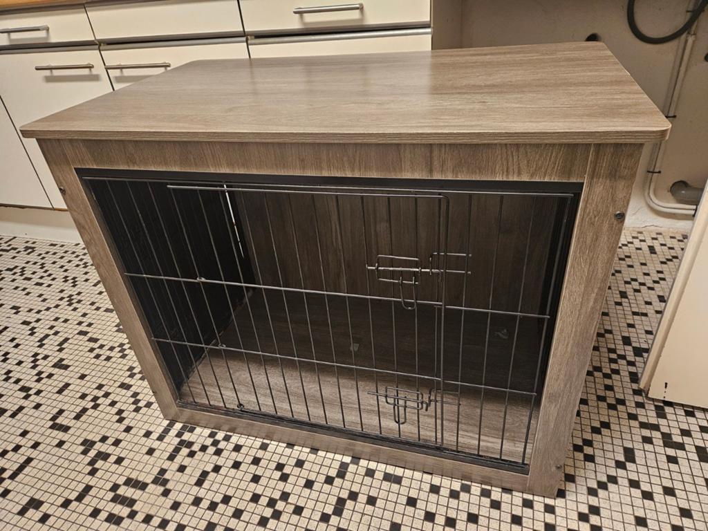Super mooie huiskamer hondenbench., Dieren en Toebehoren, Ophalen, Zo goed als nieuw