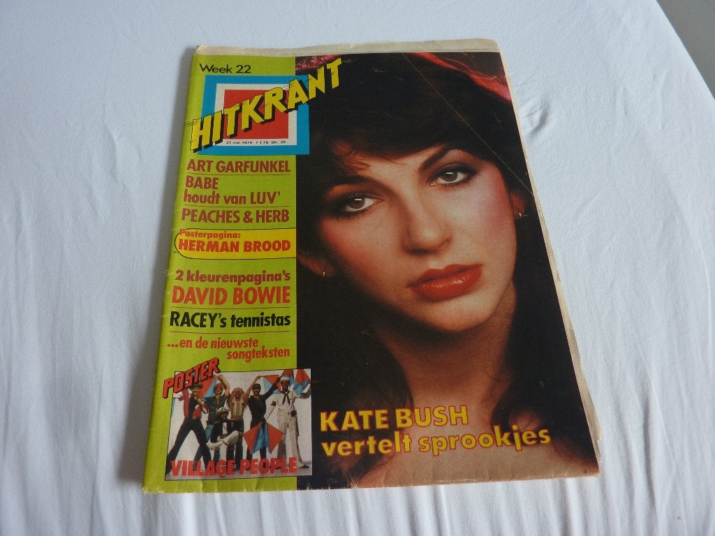 HITKRANT 1979-KATE BUSH-H BROOD-VILLAGE PEOPLE-BABE-D BOWIE, Verzenden, 1960 tot 1980, Tijdschrift