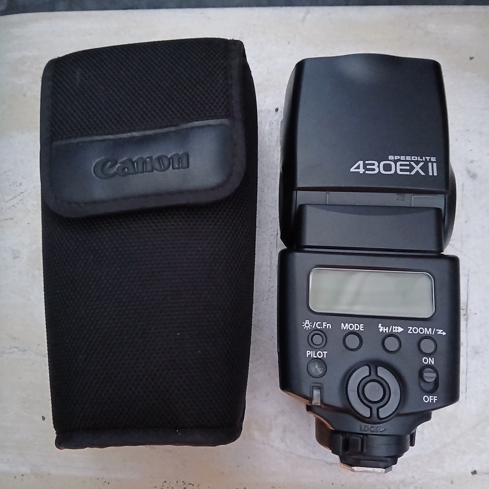 Canon Speedlite 430EX II Externe Flitser met Tas, Audio, Tv en Foto, Fotografie | Flitsers, Canon, Canon, Externe flitser, Ophalen of Verzenden