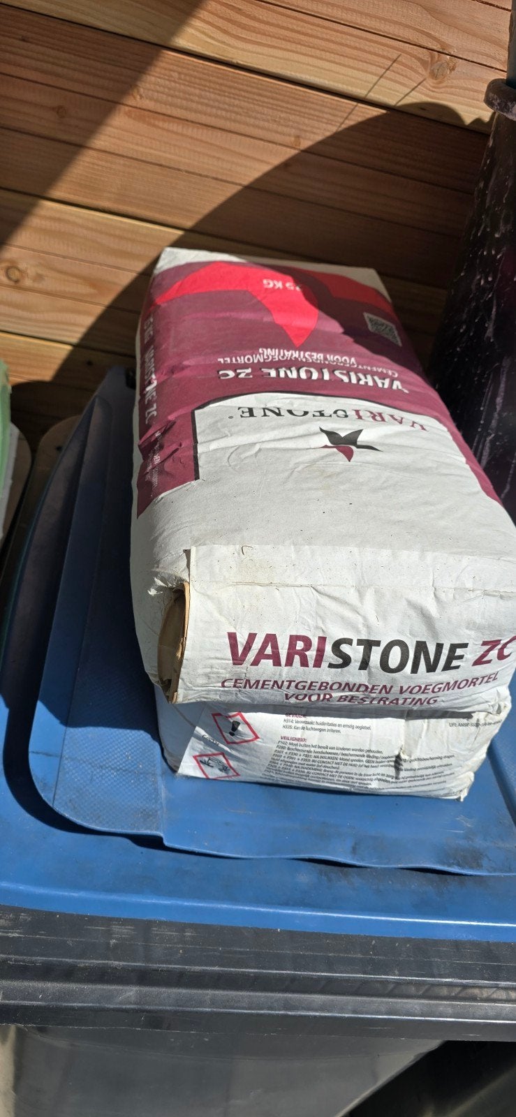 2x Varistone ZC Cementgebonden Voegmortel voor Bestrating, Doe-het-zelf en Verbouw, Tegels, Ophalen, Nieuw, Overige materialen