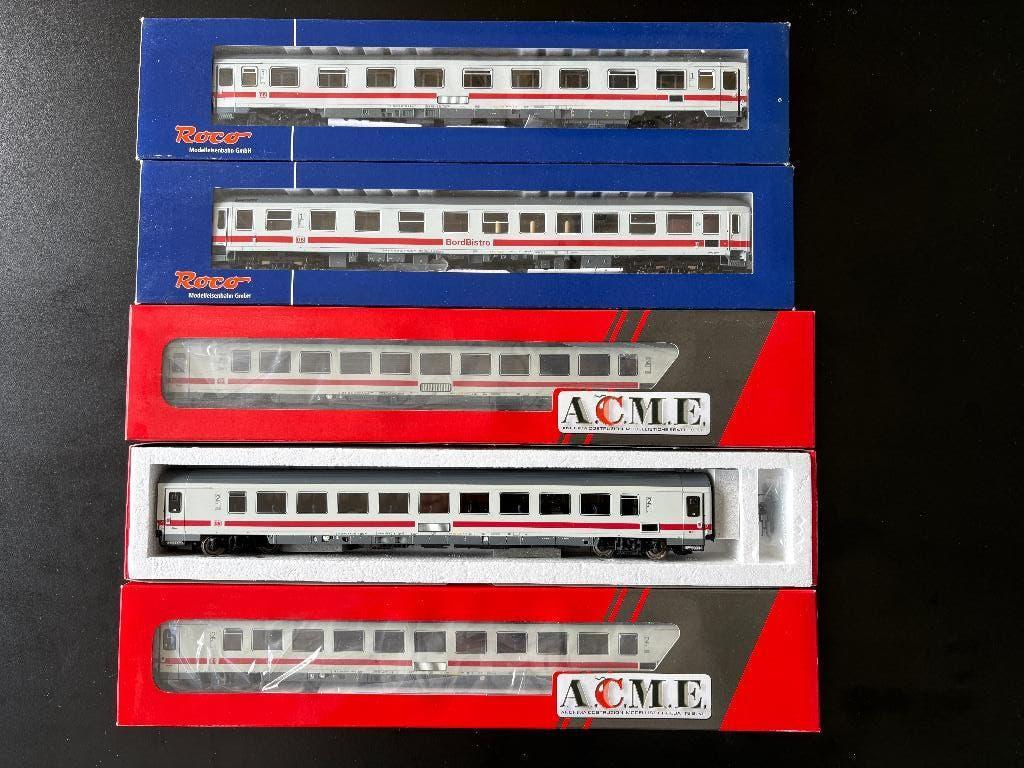 ROCO ACME DBAG IC rijtuigen 5 stuks H0, Gelijkstroom, Wagon, Ophalen of Verzenden, Zo goed als nieuw