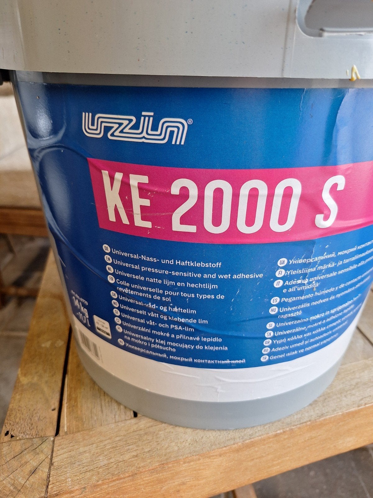 UZIN KE 2000 S Universele Lijm voor  Pvc laminaat enVloerbed, Ophalen
