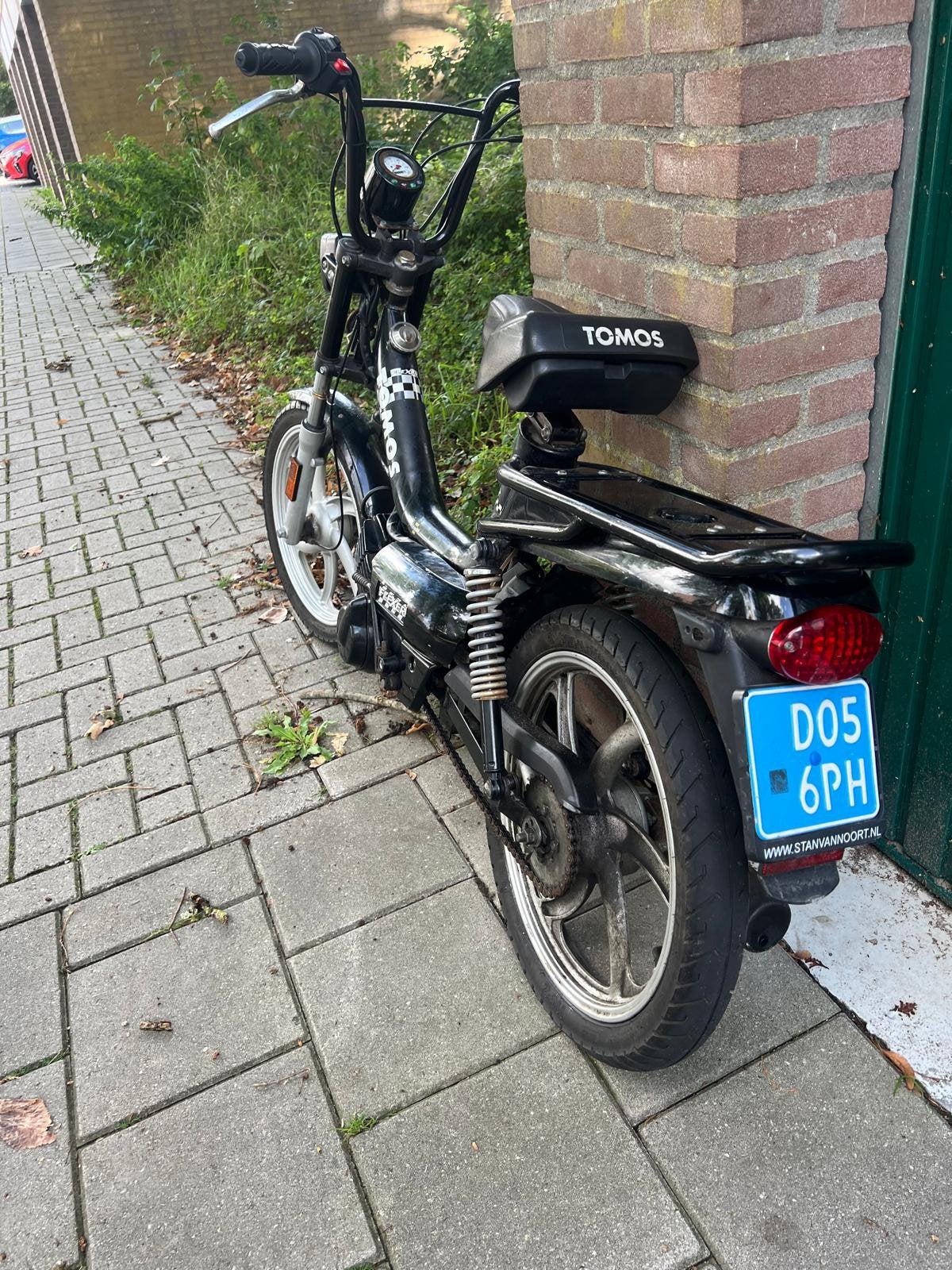 Tomos Flexer blauw kenteken., Ophalen, Gebruikt, Overige modellen