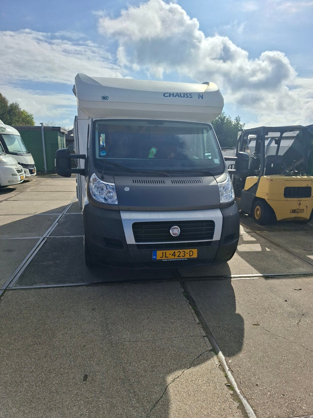 Chausson Flash 26,  op basis Fiat Ducato, Chemisch toilet, Standaard zit, Ringverwarming, Fiat