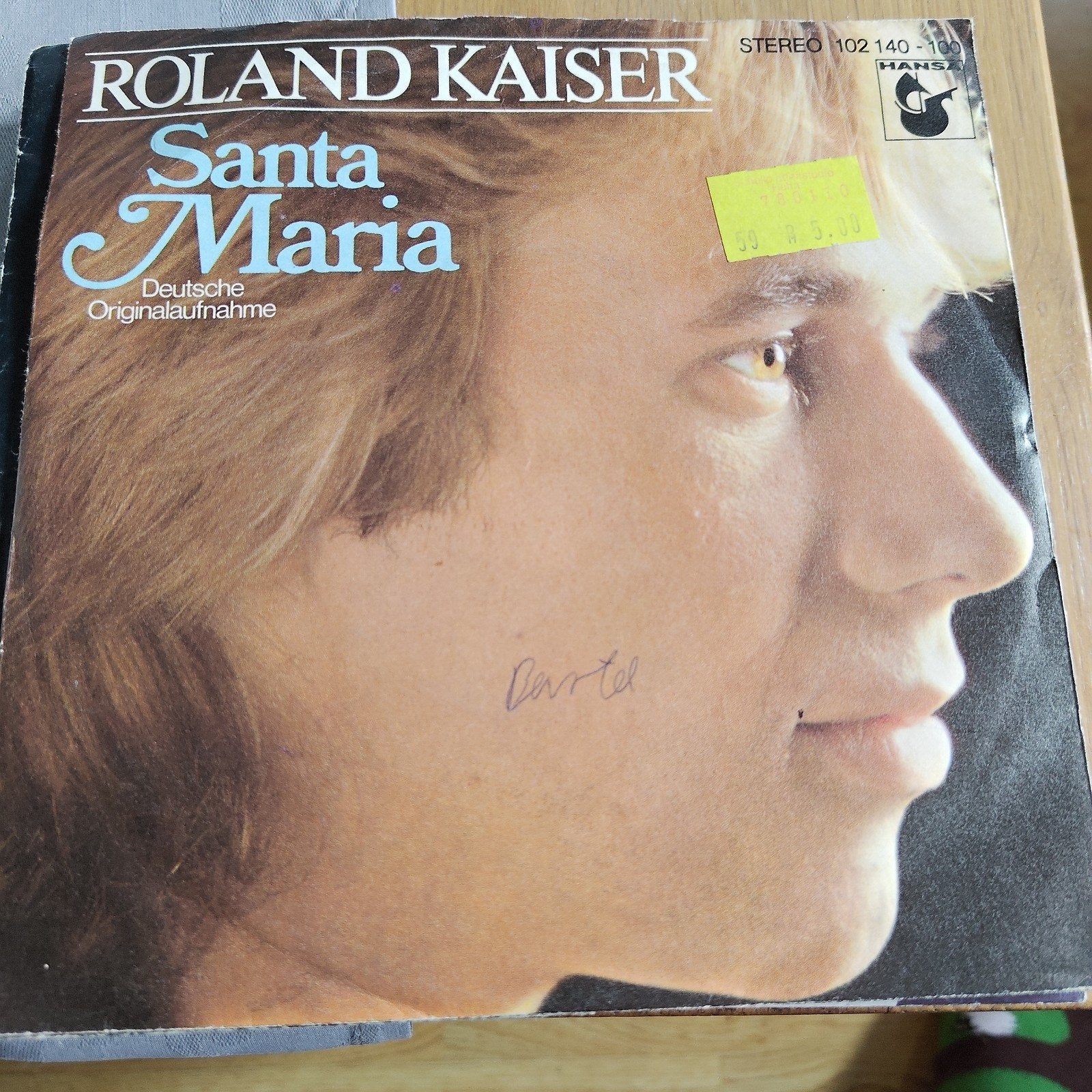 Roland Kaiser - Santa Maria, Cd's en Dvd's, Vinyl Singles, Gebruikt, EP, 7 inch, Ophalen of Verzenden
