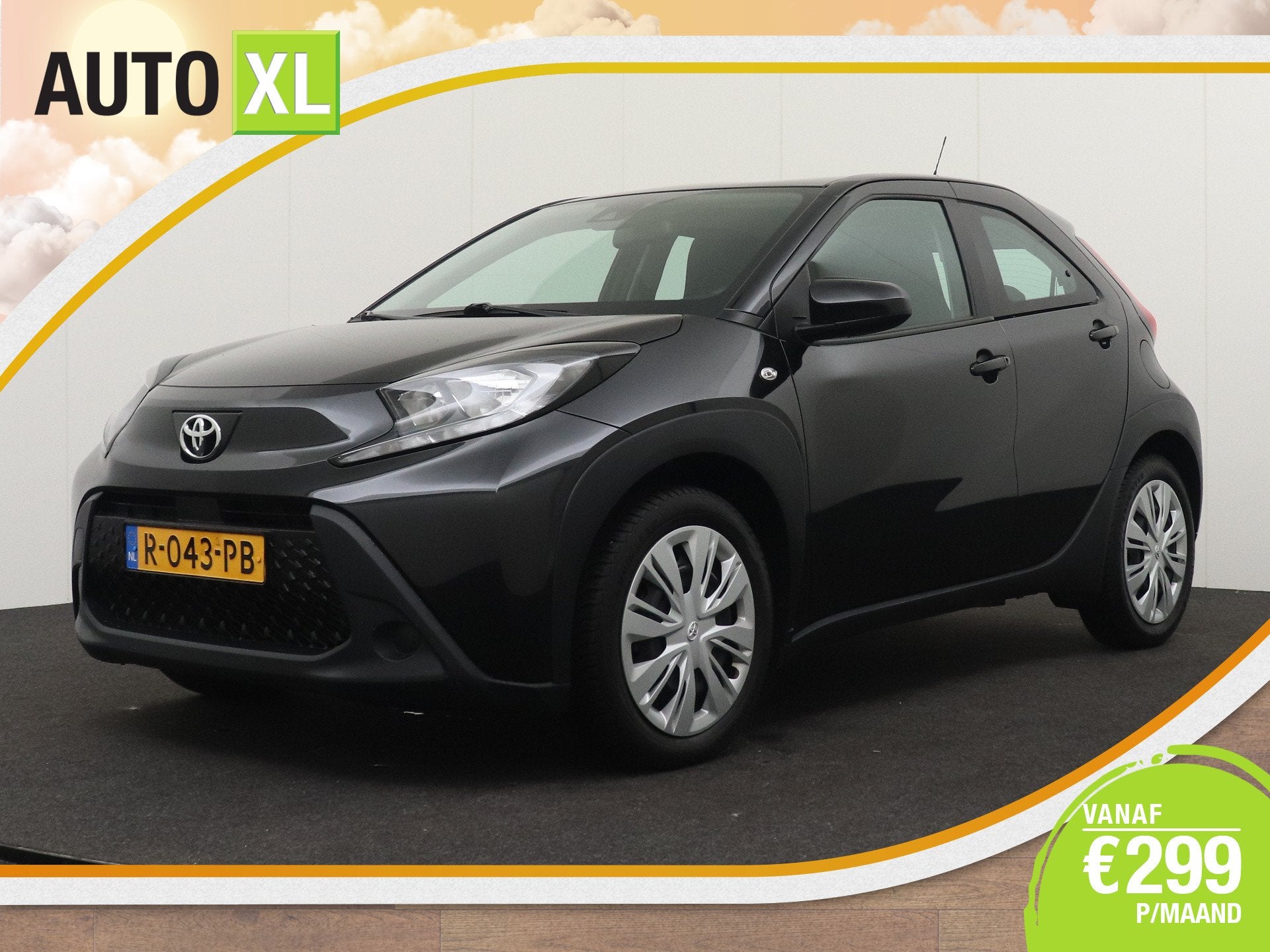 Toyota Aygo X 1.0 VVT-i MT Play Carplay Adapt. Cruise Camera, Auto's, Dealer onderhouden, Gebruikt, 920 kg, 4 stoelen