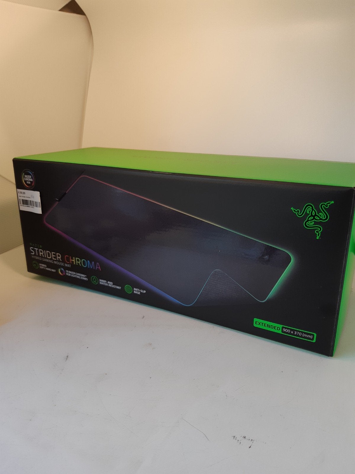 Razer Strider Chroma Extended Gaming Muismat RGB, Gebruikt, 9 Pasteur, Suite 100, Irvine, CA 92618, USA, Gaming muis, Razer Inc.