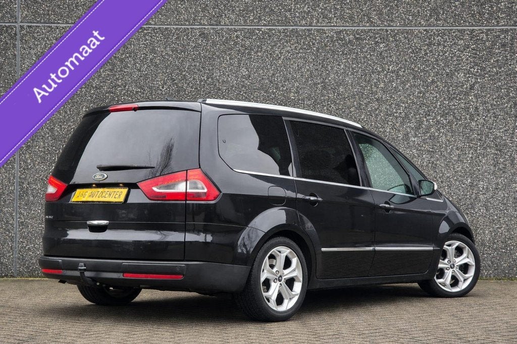 Ford Galaxy 2.0 SCTi Titanium/7 Zits/1e Eig/203 PK/Trekhaak, Auto's, Ford, Gebruikt, 4 cilinders, 7 stoelen, Zwart