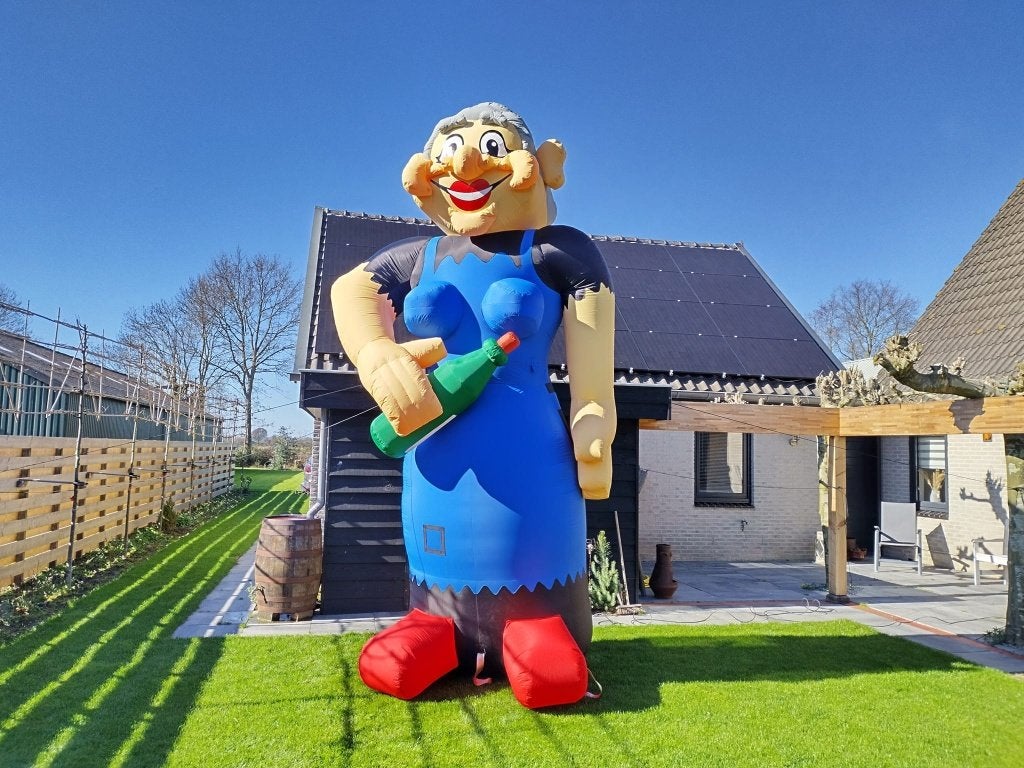 Sarah pop te huur cartoon 4.5 meter, Ophalen, Gebruikt, Abraham of Sarah