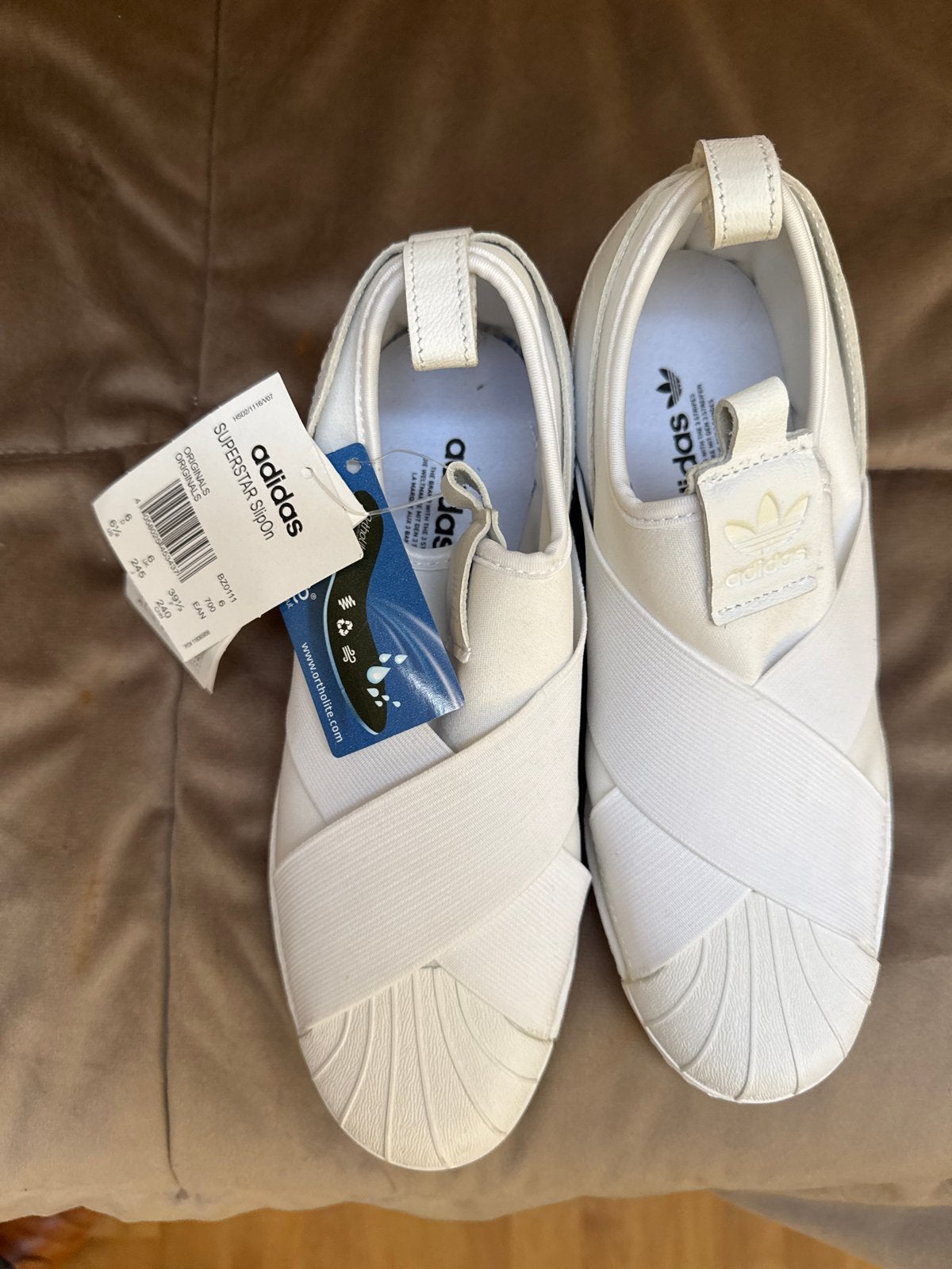 Adidas Superstar Slip-on Sneakers - Nieuw met labels, Ophalen, Nieuw, Wit, Sneakers of Gympen